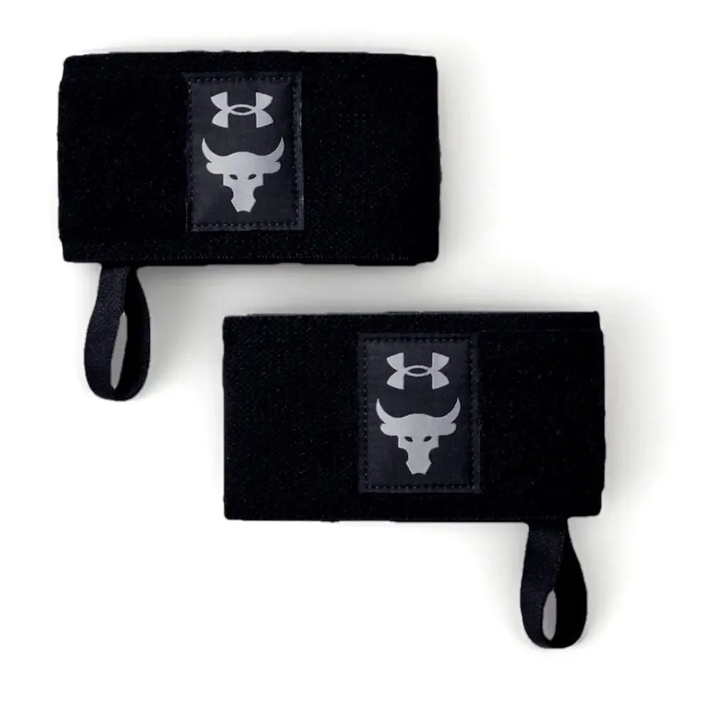 Under Armour UA Project Rock Wrist Wraps Weightlifting Straps - Brand New Sealed